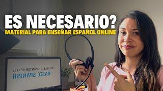 MATERIAL PARA ENSEÑAR ESPAÑOL ONLINE A EXTRANJEROS | Aprende a enseñar español a extranjeros