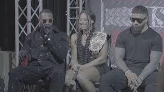 Bianca Belair, Jey Uso, Montez Ford on WWE Mentors At Complex Con 2024