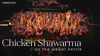 Chicken Shawarma on the Weber Rotisserie | Barbechoo