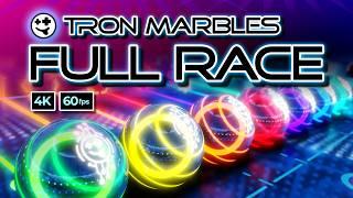 Full Tron Marble Race | #marbles #marblerun #marblerace #asmr #sensory