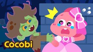 Hide and Seek with Green Zombie & Pink Princess!Color Song for Kids | Compilation | Cocobi