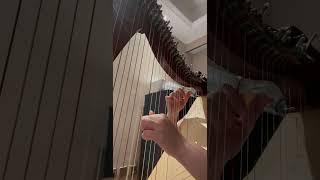 [For Harp Beginners] Stars by Chris Marshall & Claire Jones. ABRSM Grade 1 #harpmusic #harps