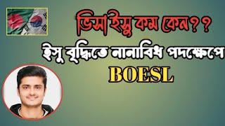 বাংলাদেশের ভিসা ইসু কম!! নানাভাবে পদক্ষেপ নিতে যাচ্ছে বোয়েসেল Last update video 2024 .