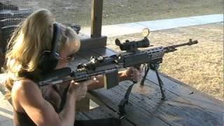 Blondie Firing Full Auto M14 EBR