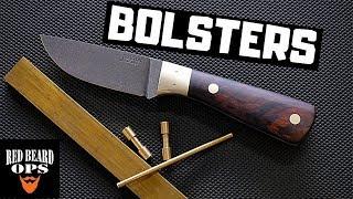 Bolsters on a Full Tang Knife | Knifemaking