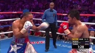 Manny Pacquiao Vs Keith Thurman Highlights He Is Still In The Elite