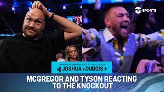 Uncut, unfiltered, Tyson Fury, Conor McGregor and Oleksander Usyk's immediate post-fight reactions 