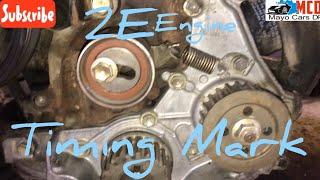 How to Fix timing belt2E-EFI Engine 12-Valve 1300cc Toyota XLI 1994