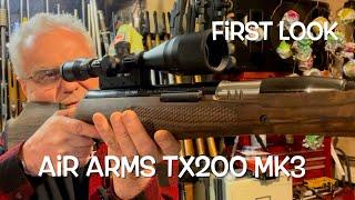 Air Arms TX200 MKIII first look, trigger pulls & plinking