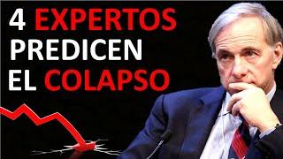  4 Expertos PREDICEN cúando será el PRÓXIMO COLAPSO en la BOLSA y la ECONOMÍA  | Como PROTEGERSE?