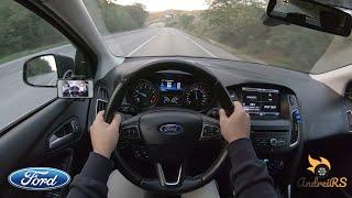 2015 Ford Focus Wagon 1.5 EcoBoost 150 HP POV Test Drive