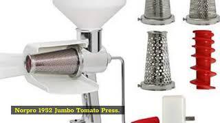 Tomato Press – 5 Best Choices on Amazon For Your Kitchen Work!