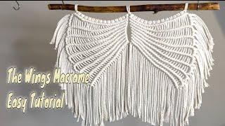 The Wings Macrame Easy Tutorial