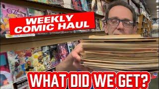 Weekly Comic Books Haul Live with Collectors Confessions! What did we GET?