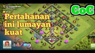 Clash of Clans | Pertahanan lumayan kuat #clashofclans