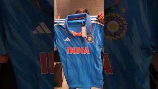 2023 Indian Cricket ODI jersey at Adidas store #indiacricketjersey #india #adidas #worldcup2023