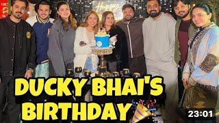 Ducky bhai birthday || ducky bhai birthday with sistrolgy and ghazal jawad and qawal aftab