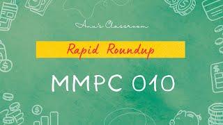 MMPC 010 - Managerial Economics | Rapid Roundup | All Units