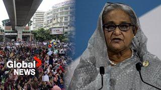 Bangladesh PM Sheikh Hasina resigns, flees country after deadly protests
