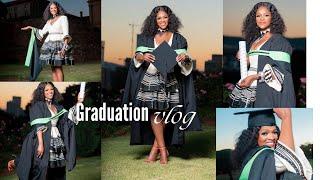 GRADUATION VLOG  || UNISA GRADUATE || SOUTH AFRICAN YOUTUBER