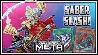 Saber Slash! X-Saber Gameplay! [Yu-Gi-Oh! Duel Links]