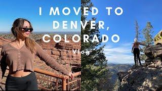 I MOVED TO DENVER, COLORADO | vlog