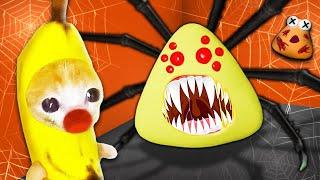 Banana Cat vs. Poulina Spider: SAVING POU from POULINA SPIDER! | Bou's Revenge Animation 