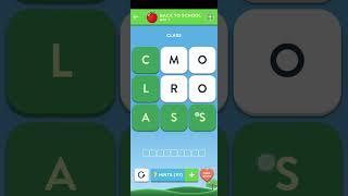 Wordbrain 2 Back to school Event Day 1 2024 Answers