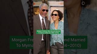 Morgan Freeman Married Twice | Myrna Colley-Lee | Jeanette Adair Bradshaw #shorts #celebritymarriage