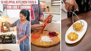 12 Helpful Kitchen Tools for Everyday Cooking | Must Have Kitchen Tools