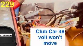 Club car precedent troubleshooting