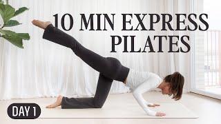 10 MIN FULL BODY / day 1 / 1-week pilates challenge (beginner friendly)