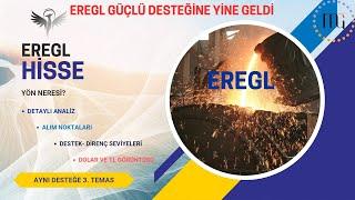 #EREGL GÜÇLÜ DESTEĞİNE 3. TEMAS GELDİ!! #eregl #borsa #hisse #halkaarz #hisseanaliz #yorum #yatırım