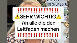 Wichtig für alle, die den Leitfaden machen!! Infos von Medium Lea