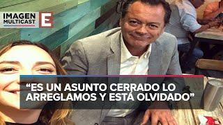 Roberto Blandón arregló malentendido con su hija Regina