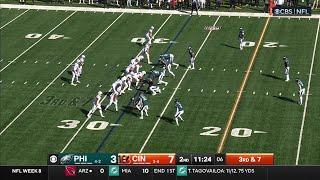 Gesicki's one-handed catch gets Bengals into red zone vs. Eagles