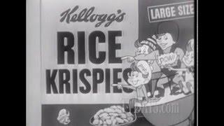 RICE KRISPIES 1954 SNAP CRACKLE & POP and introducing POW