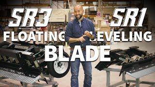 Skid Steer Leveling Attachments: Floating Leveling Blade  - ABI Dirt