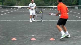 Guizar tennis academy 2 Footwork and Coordination Drill