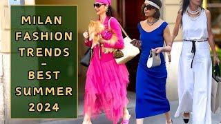 The Best Italian Fashion Trends Summer 2024: Most Elegant Street Style in Milan Ever Captured!