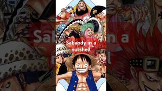 One piece: sabaody in a nutshell