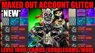 *NEW* MAXED ACCOUNT GLITCH! CAMOS/LEVEL 1000/XP/GOBBLEGUMS/MORE! BO6 GLITCHES! BO6 ZOMBIES GLITCH!