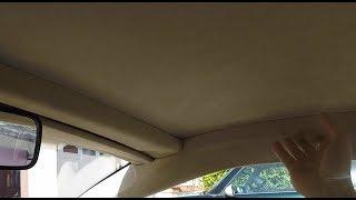 The Finished Result Fixing a Sagging Headliner in an Aston Martin DB9