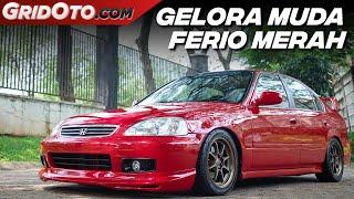 Modifikasi Mobil Honda Civic Ferio, Berani Sesuai Warna Bodi | Modifikasi Mobil | GridOto Modif