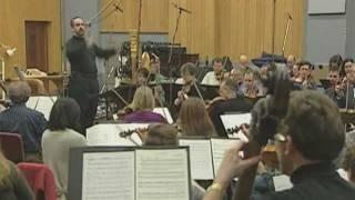 Peter Boyer conducts the London Symphony Orchestra at Abbey Road Studios