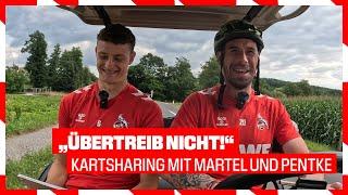 FRÜHAUFSTEHER oder MORGENMUFFEL?! | Kartsharing mit Martel und Pentke | 1. FC Köln