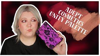 Adept Cosmetics Unity Palette -  Review, Swatches, Tutorials