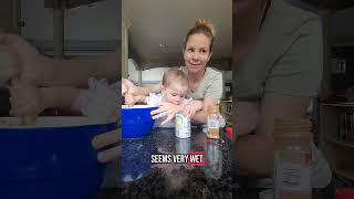 The YUMMIEST Sugar free brownie I've ever had! Mom and baby both approve of this toddler friendly