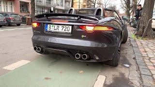 2020 Jaguar F-Type 5.0 L V8 SVR Cabriolet EXHAUST SOUND