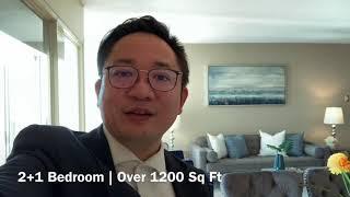 【多倫多樓房生活】Bayview /Highway 7  2房＋1太陽房Condo $689,000 Over 1200Sq Ft